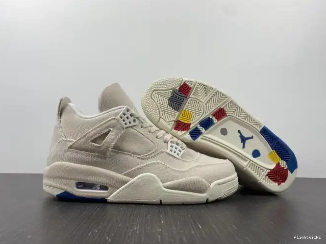 Blank (W) Jordan DQ4909-100 4 Canvas Retro 0430